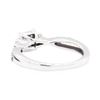 Image 3 : 14KT White Gold 0.40 ctw Diamond Ring
