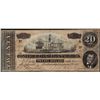 Image 1 : 1864 $20 Confederate States of America Note