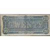 Image 2 : 1864 $20 Confederate States of America Note