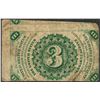 Image 2 : March 3, 1863 Three Cents Third Issue Fractional Currency Note