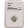 Image 1 : 1945 Mercury Dime Coin NGC MS66