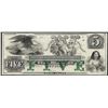 Image 1 : 1800's $5 New England Commercial Bank Rhode Island Obsolete Note