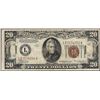 Image 1 : 1934A $20 Federal Reserve WWII Emergency Hawaii Note