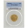 Image 1 : 1907-D $5 Liberty Head Half Eagle Gold Coin PCGS MS62