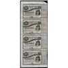 Image 1 : Uncut Sheet of (4) State of Louisiana Baby Bond Obsolete Notes