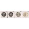 Image 1 : Lot of (4) 1990 $1 American Silver Eagle Coins