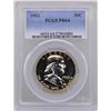 Image 1 : 1953 Franklin Half Dollar Proof Coin PCGS PR64