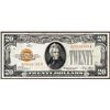 Image 1 : 1928 $20 Gold Certificate Note