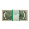 Image 2 : Pack of (100) Consecutive 1976 $2 Federal Reserve Notes Boston