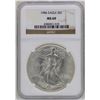Image 1 : 1986 $1 American Silver Eagle Coin NGC MS69