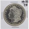 Image 1 : 1878 7/8 Strong PL $1 Morgan Silver Dollar Coin