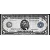 Image 1 : 1914 $5 Federal Reserve Note Chicago