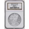 Image 1 : 2008-W Reverse of 2007 $1 American Silver Eagle Coin NGC MS69