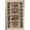 Image 1 : Uncut Sheet of 1857 Western Exchange Fire & Marine Insurance Co. Obsolete Notes