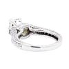 Image 3 : 14KT White Gold 0.60 ctw Diamond Ring