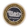 Image 2 : .999 Silver Chip-Ins Island Resort Harris, MI $10 Limited Edition Gaming Token