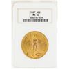 Image 1 : 1927 $20 St. Gaudens Double Eagle Gold Coin NGC MS63