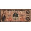 Image 1 : 1859 $4 Colonial Bank of Canada Note