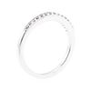 Image 3 : 14KT White Gold 0.20 ctw Diamond Band