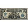 Image 1 : 1899 $2 Mini Porthole Silver Certificate Note