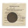 Image 1 : 1864 Large Two Cent Coin in Old Flip in Old Flip