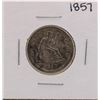 Image 1 : 1857 Seated Liberty Quarter Coin