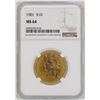 Image 1 : 1901 $10 Liberty Head Eagle Gold Coin NGC MS64