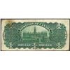 Image 2 : 1911 $1 Dominion of Canada Note