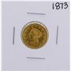Image 1 : 1873 $2 1/2 Liberty Head Quarter Eagle Gold Coin