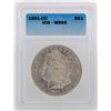 Image 1 : 1881-CC $1 Morgan Silver Dollar Coin ICG MS65