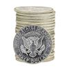 Image 2 : Roll of (20) 1964 Brilliant Uncirculated Kennedy Half Dollars