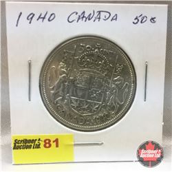 Canada Fifty Cent 1940