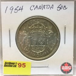 Canada Fifty Cent 1954