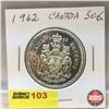 Image 1 : Canada Fifty Cent 1962