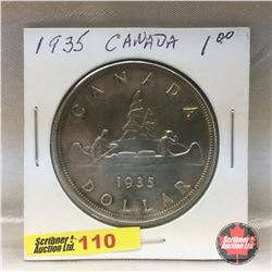 Canada Silver Dollar 1935