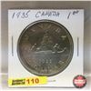 Image 1 : Canada Silver Dollar 1935