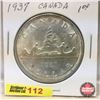 Image 1 : Canada Silver Dollar 1937