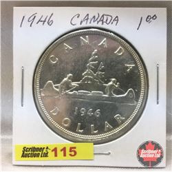 Canada Silver Dollar 1946