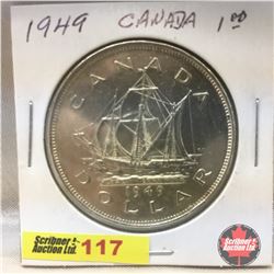 Canada Silver Dollar 1949