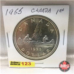 Canada Silver Dollar 1955