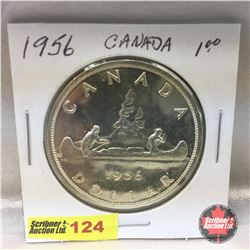 Canada Silver Dollar 1956