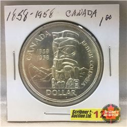 Canada Silver Dollar 1858-1958