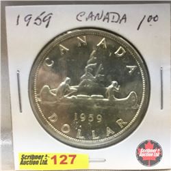 Canada Silver Dollar 1959