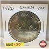 Image 1 : Canada Silver Dollar 1962