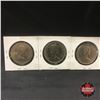 Image 2 : Canada Silver Dollar - Strip of 3: 1968; 1870-1970; 1978