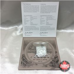 RCM 2015 Canada Silver $50 Dollars