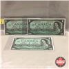 Image 1 : Canada $1 Bill 1967 (3) Sequential : #MO4045280-281-282