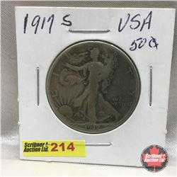 US Fifty Cent 1917S