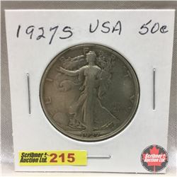 US Fifty Cent 1927S