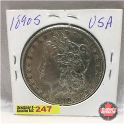 US Morgan Dollar 1890S